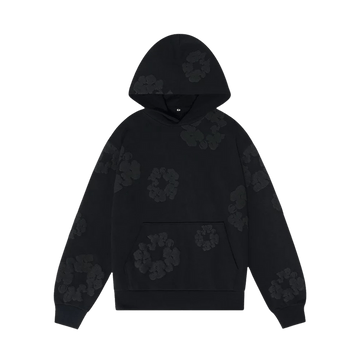 Denim tears hoodie black/black